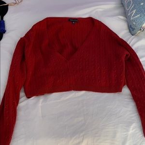 Cropped cardigan